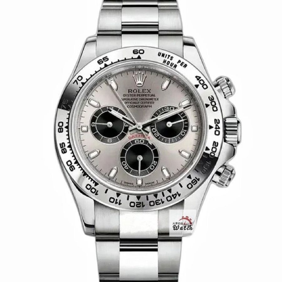 【大眾名錶】ROLEX勞力士 Daytona 116509 18K白金 2019/06 梁家輝 灰色面盤 錶徑40mm B1030-0