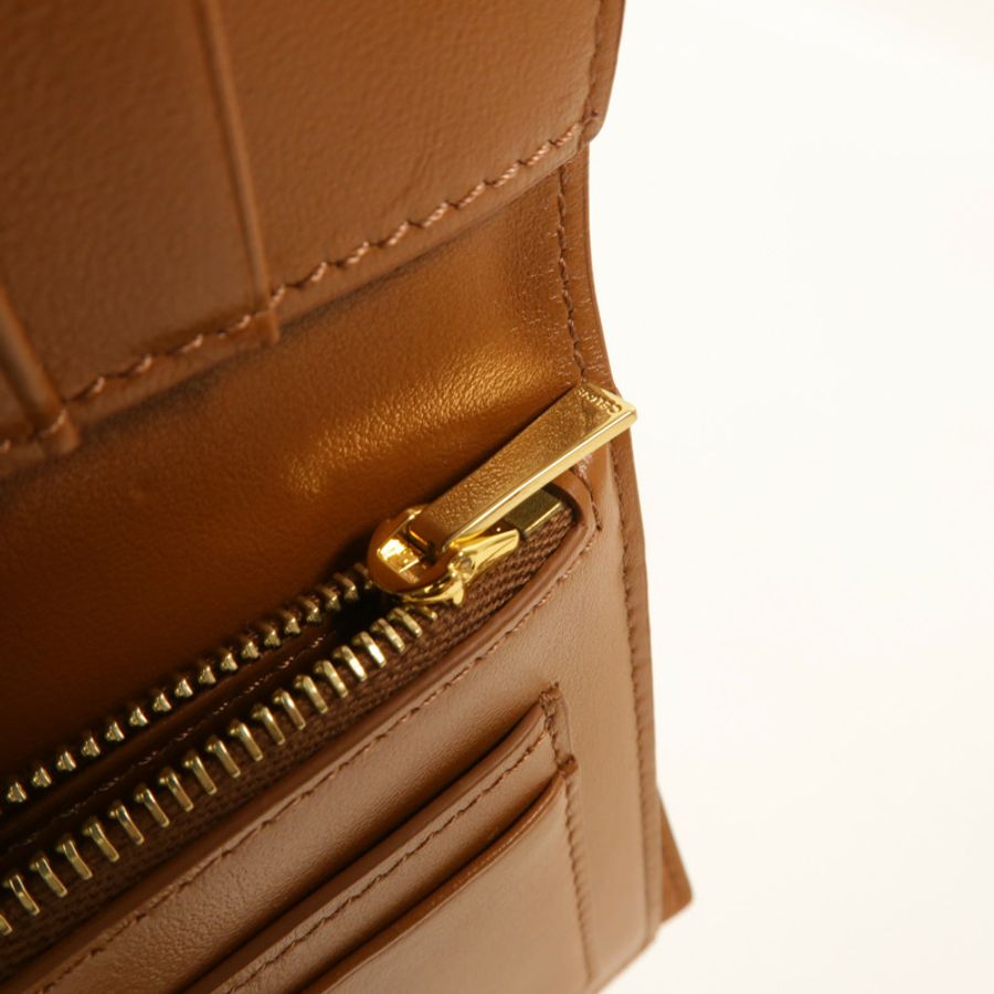 CELINE 牛皮皮革Medium Strap Wallet Nino錢包-14