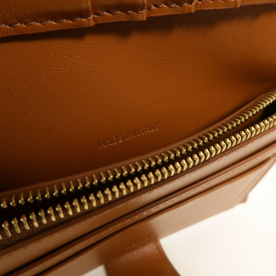 CELINE 牛皮皮革Medium Strap Wallet Nino錢包-15