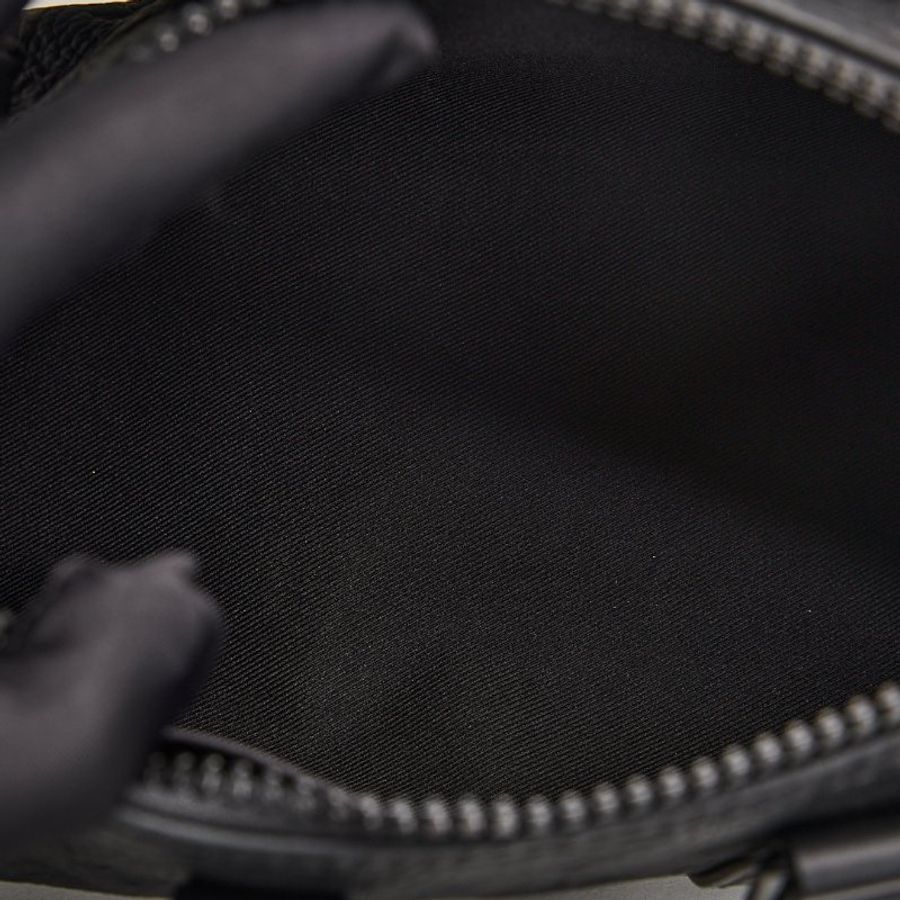 二手Lv Keepall Bandoulière 25 波士頓包/黑/晶片款-20