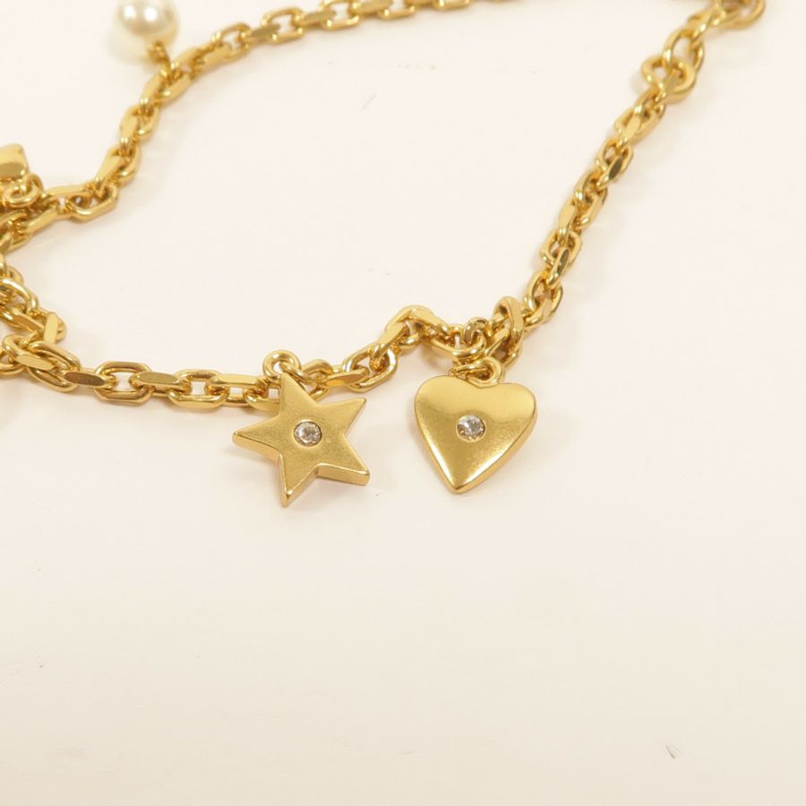 Dior 金屬Petit CD Lucky Charms手鏈-5