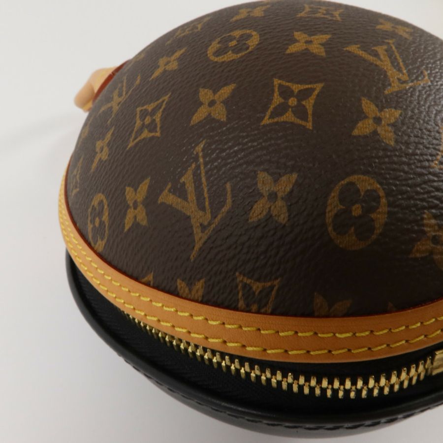 LOUIS VUITTON Monogram Egg Bag鏈帶手挽肩背兩用袋-9
