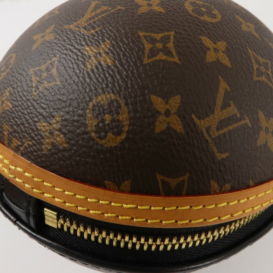LOUIS VUITTON Monogram Egg Bag鏈帶手挽肩背兩用袋-10