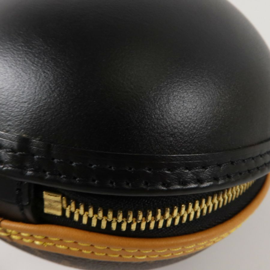 LOUIS VUITTON Monogram Egg Bag鏈帶手挽肩背兩用袋-12