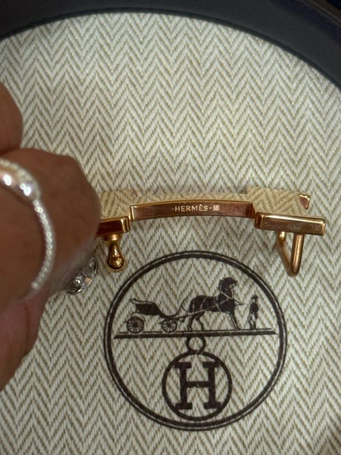 Hermès 雙色面兩用腰帶-17