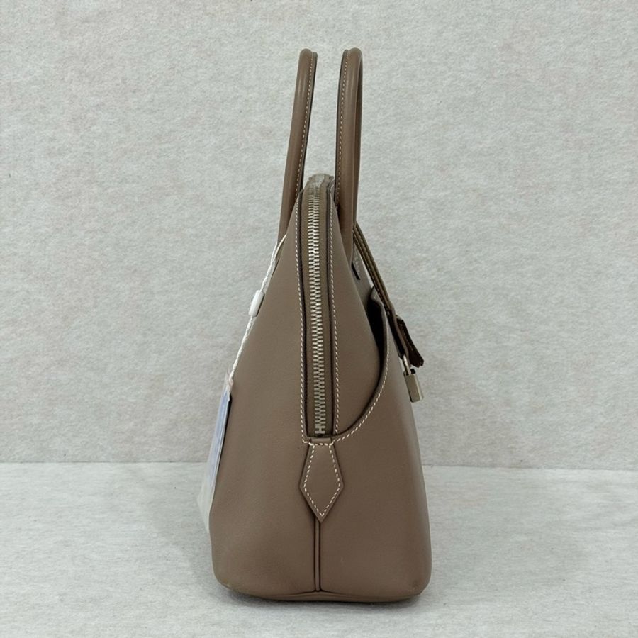 愛馬仕Hermes Bolide31 手提包 大象灰 銀扣 evercolor皮-2