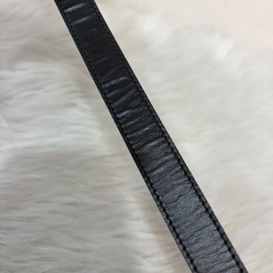Salvatore Ferragamo BOX KELLY 黑色牛皮金釦 手提包凱莉包肩背包斜背包-77