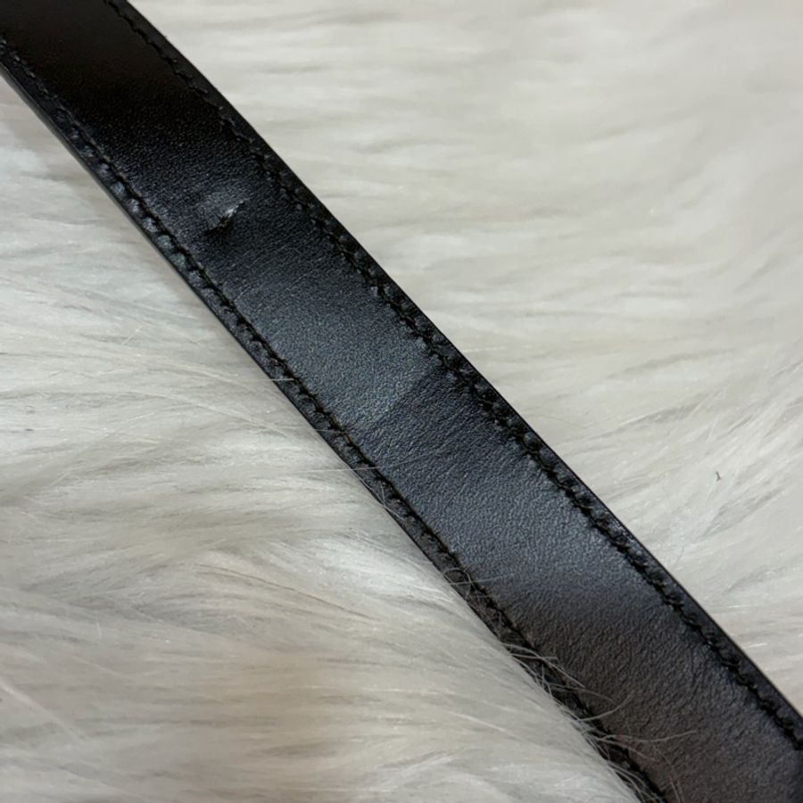 Salvatore Ferragamo BOX KELLY 黑色牛皮金釦 手提包凱莉包肩背包斜背包-79