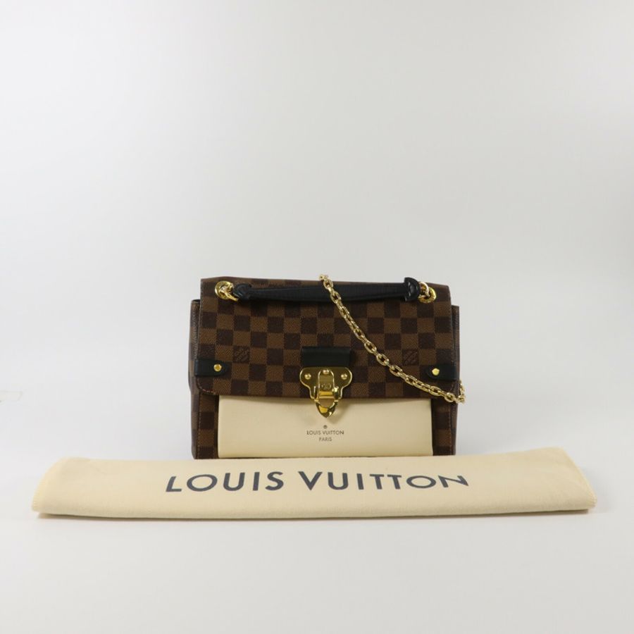 LOUIS VUITTON Damier Vavin PM肩背袋-11