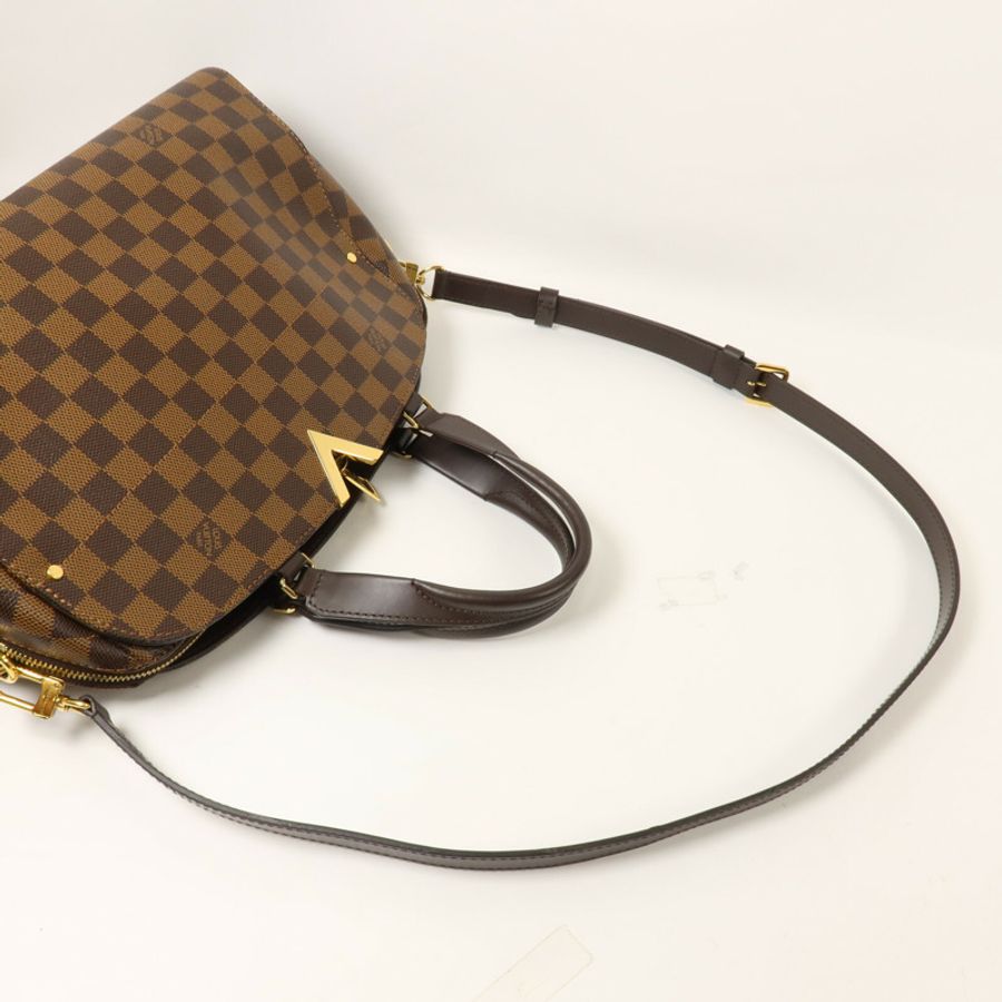 LOUIS VUITTON Damier Kensington Bowling手挽肩背兩用袋-7