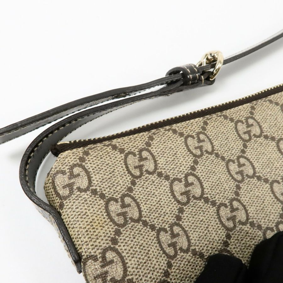 GUCCI 塗層帆布Hand Bag肩背袋-13