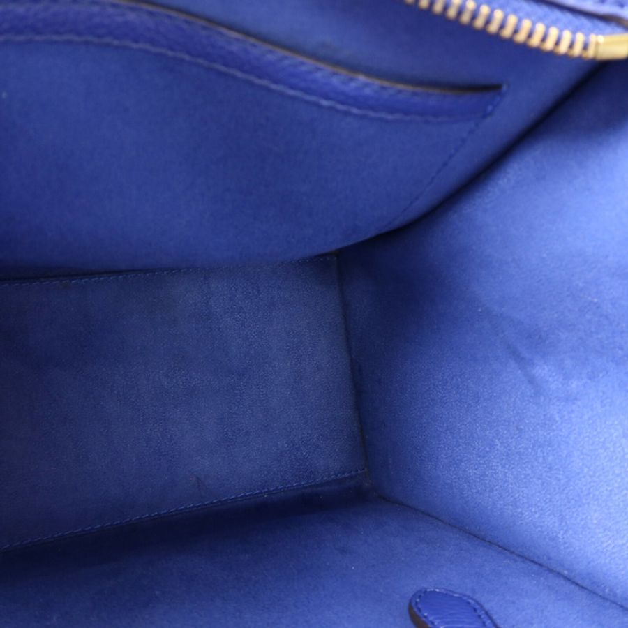 CELINE 牛皮皮革Micro Luggage手挽袋-14