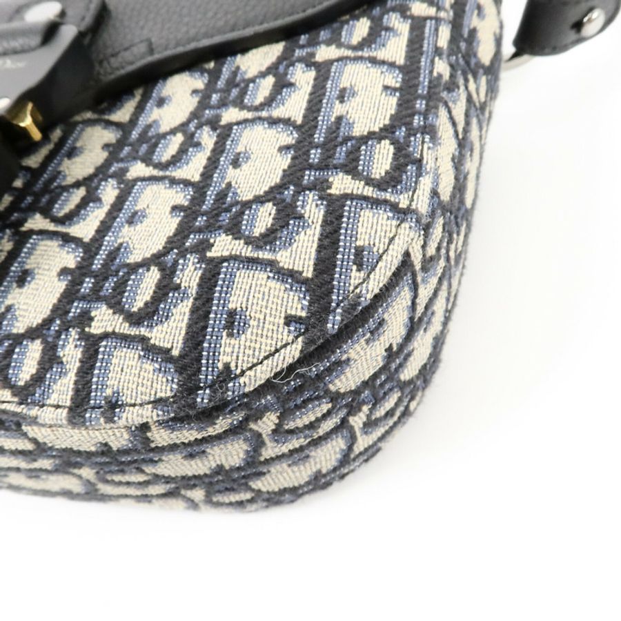Dior 帆布Saddle Mini肩背袋-10