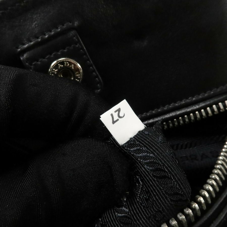 PRADA 牛皮皮革Militare手挽肩背兩用袋-7