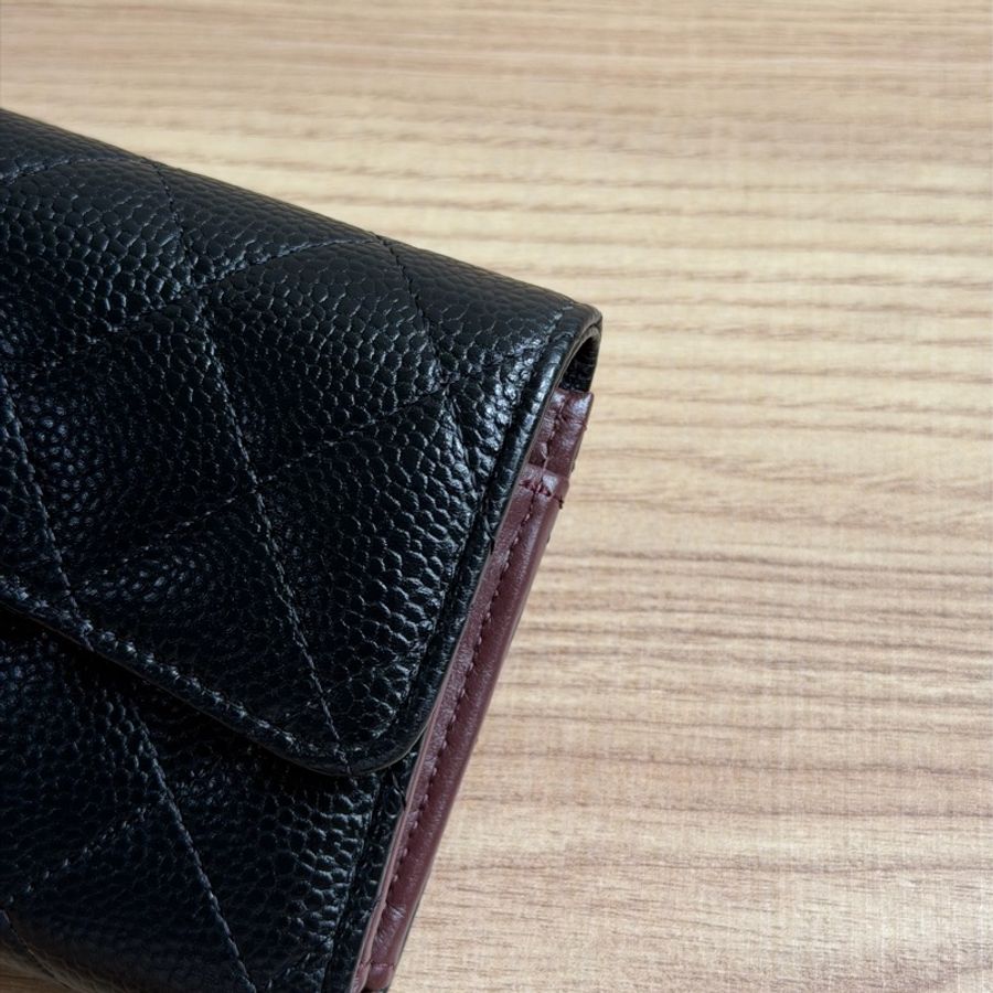 CF 三折款中夾 黑金荔枝皮 喜歡直接下單-6