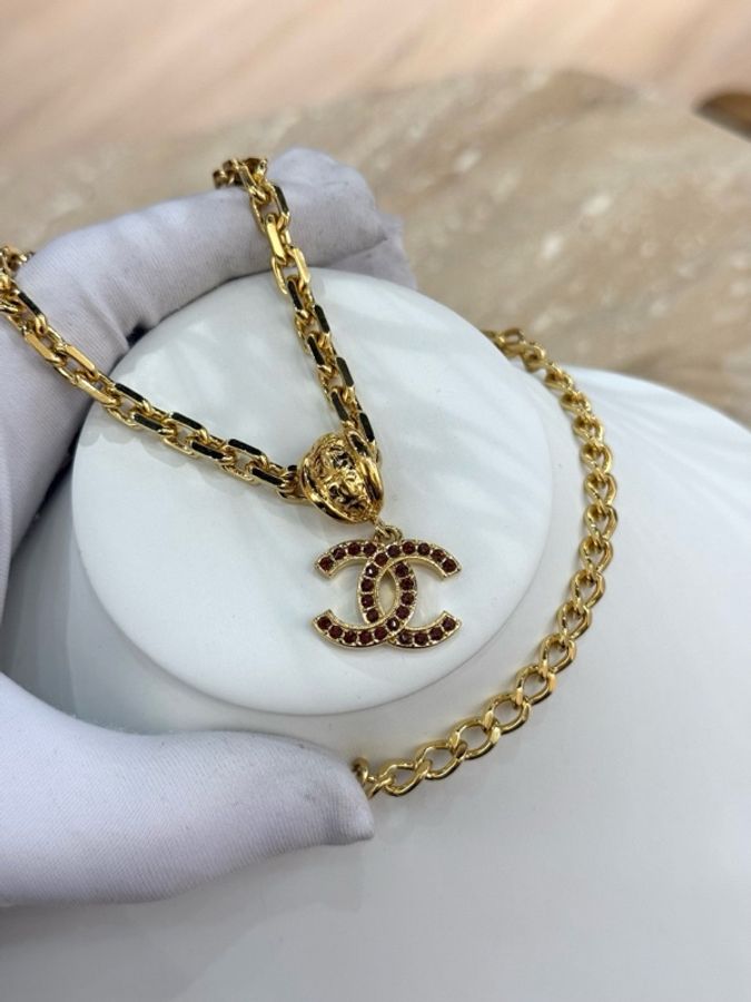 香奈兒 Chanel 中古 項鍊 鐳射刻印-1