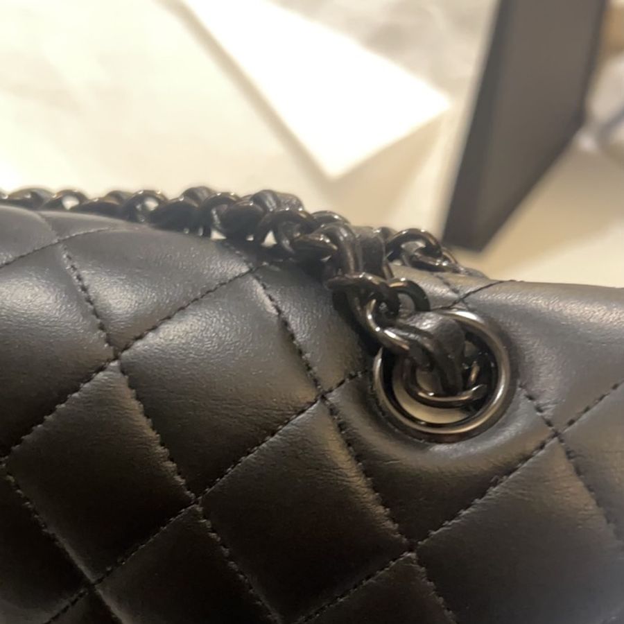 Chanel CF23 so black 稀有款 必收-12