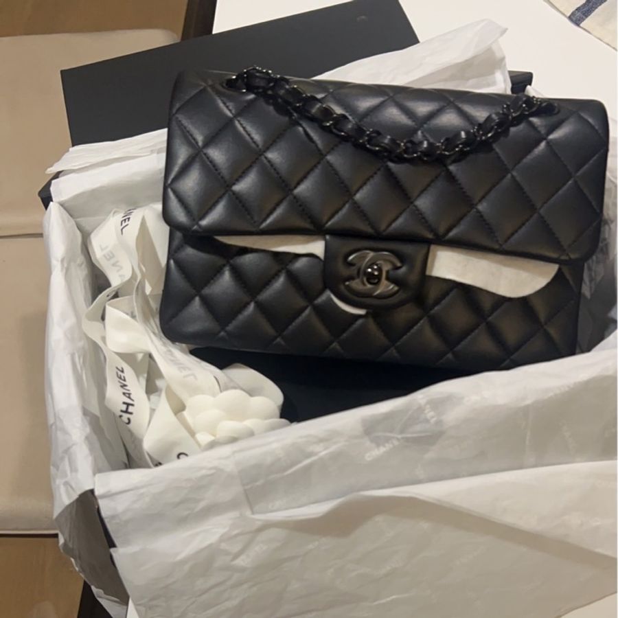 Chanel CF23 so black 稀有款 必收-13