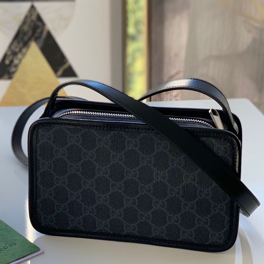 櫃上超熱門款這裡盡然也有😍Gucci黑老花相機包真的太耐看了-4