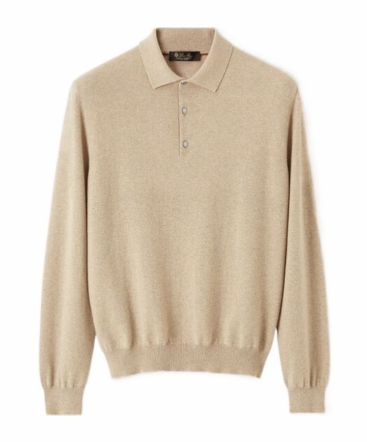 Loro Piana 男士 長袖Polo衫IT-50 IT-52 IT-54 IT-56 IT-58碼-0