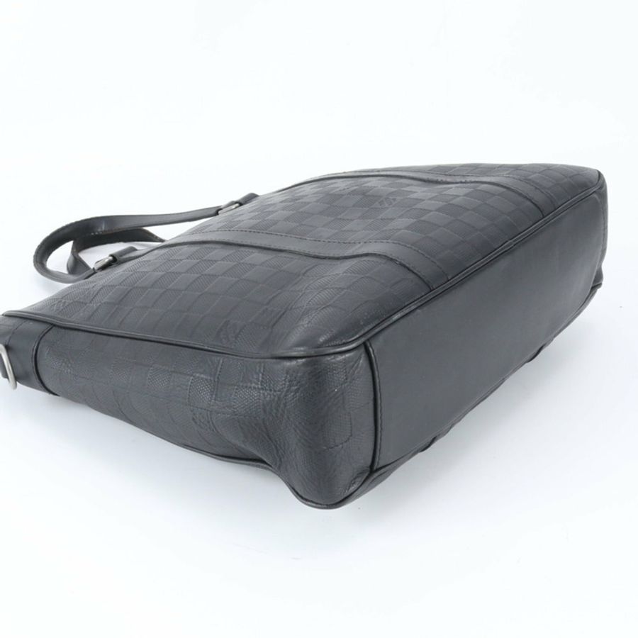 路易威登 Damier Infini Tadao PM N41269 男士皮革手提包/單肩包-3