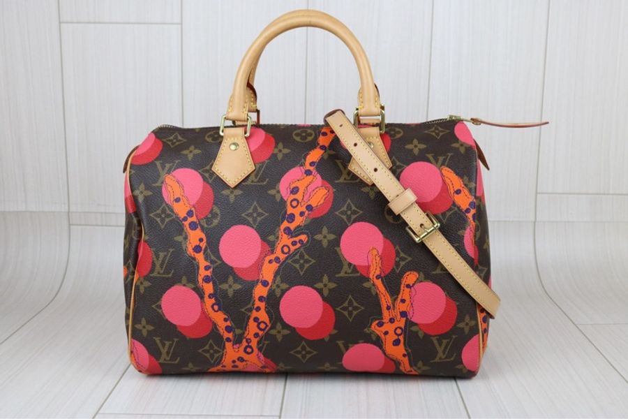 LV Speedy 30 草間彌生珊瑚🪸聯名款-2