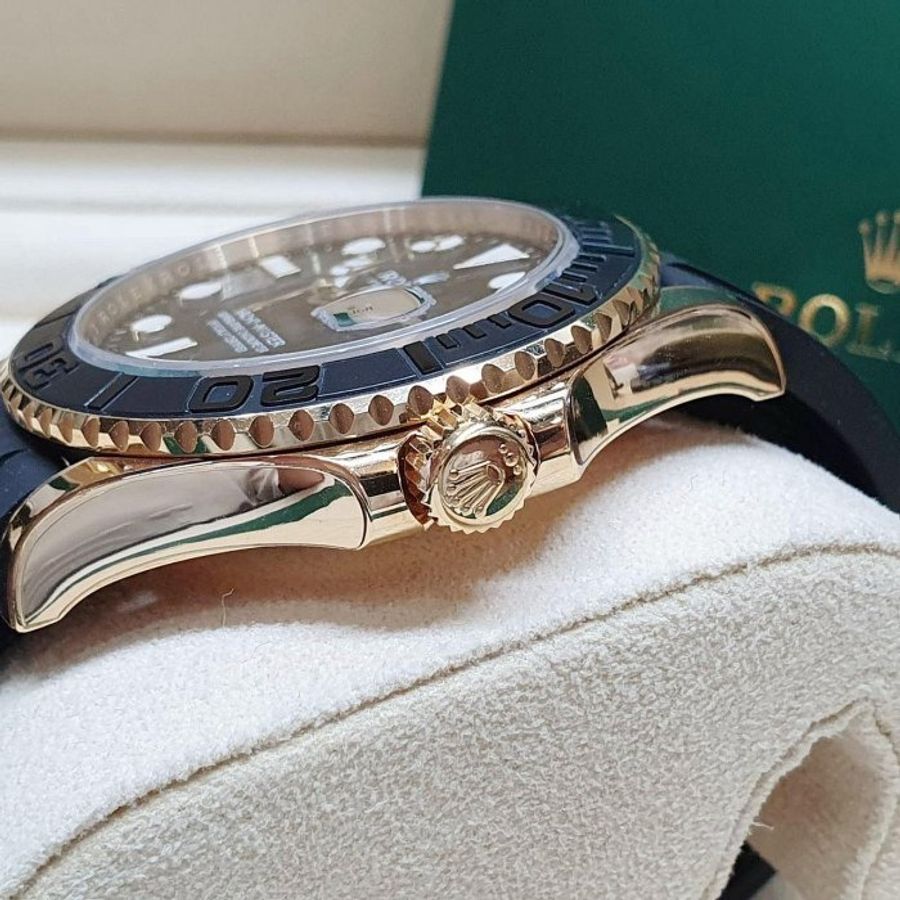 【大眾名錶】ROLEX勞力士 226658 Yacht-Master 2024/08綠卡 18K黃金 大眾名錶G327-7