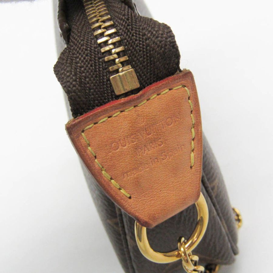 路易威登 Monogram Mini Pochette Accessoires M58009 女士手提包 棕色-8