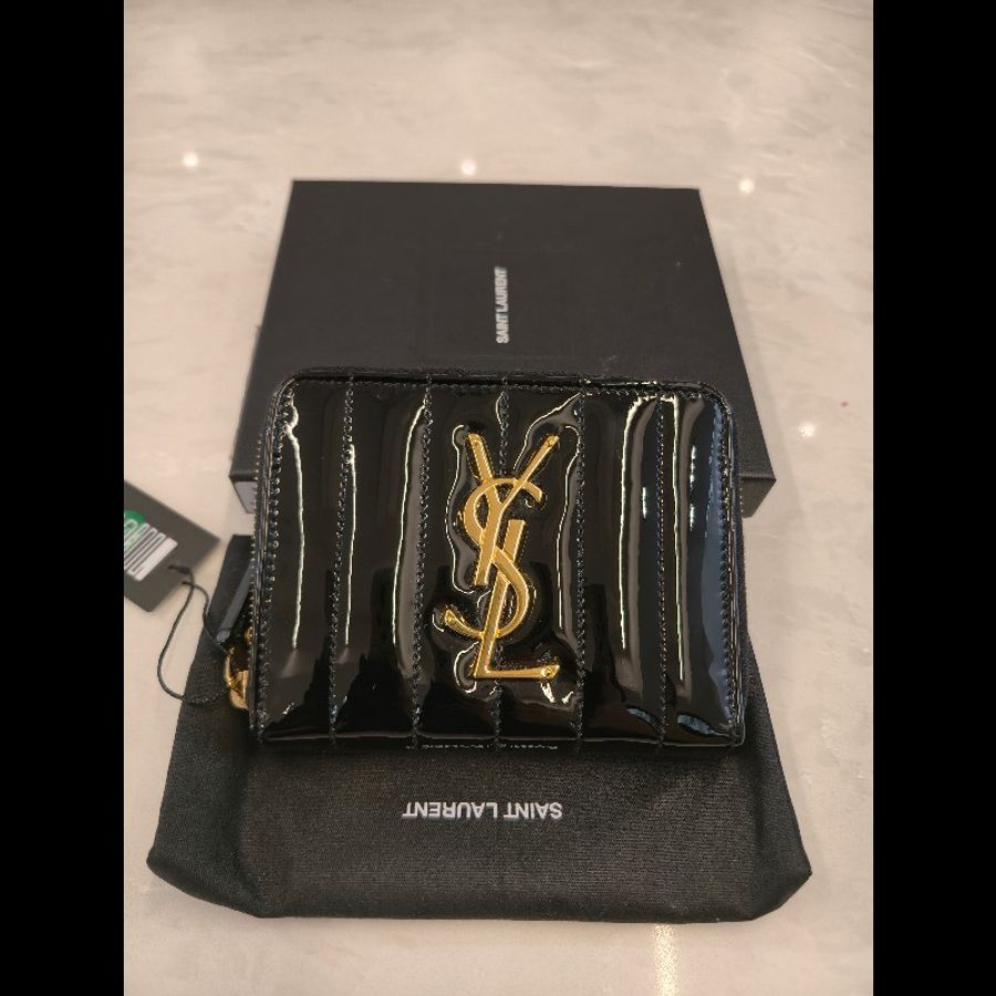 ysl.短款錢包-0