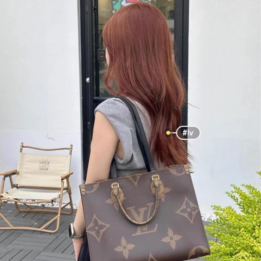 lv路易威登经典老花Onthego中号-8