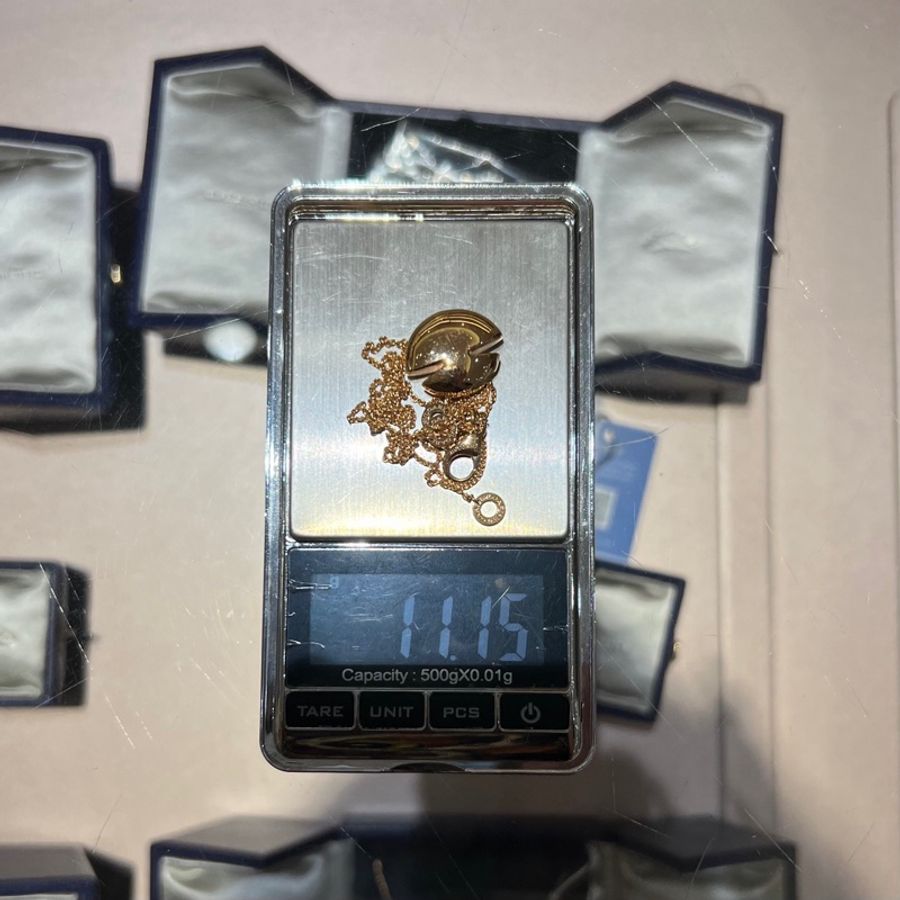 Bvlgari宝格丽小金豆k金项链-5