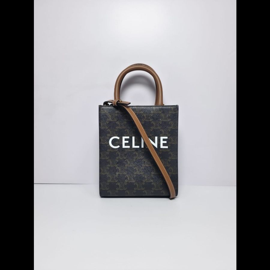 Celine Mini Vertical Cabas-0
