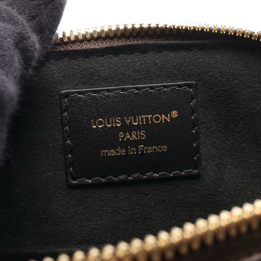 路易威登 Alma Trunk BB 單肩手提包 M26084 Monogram 帆布 棕色 二手-3