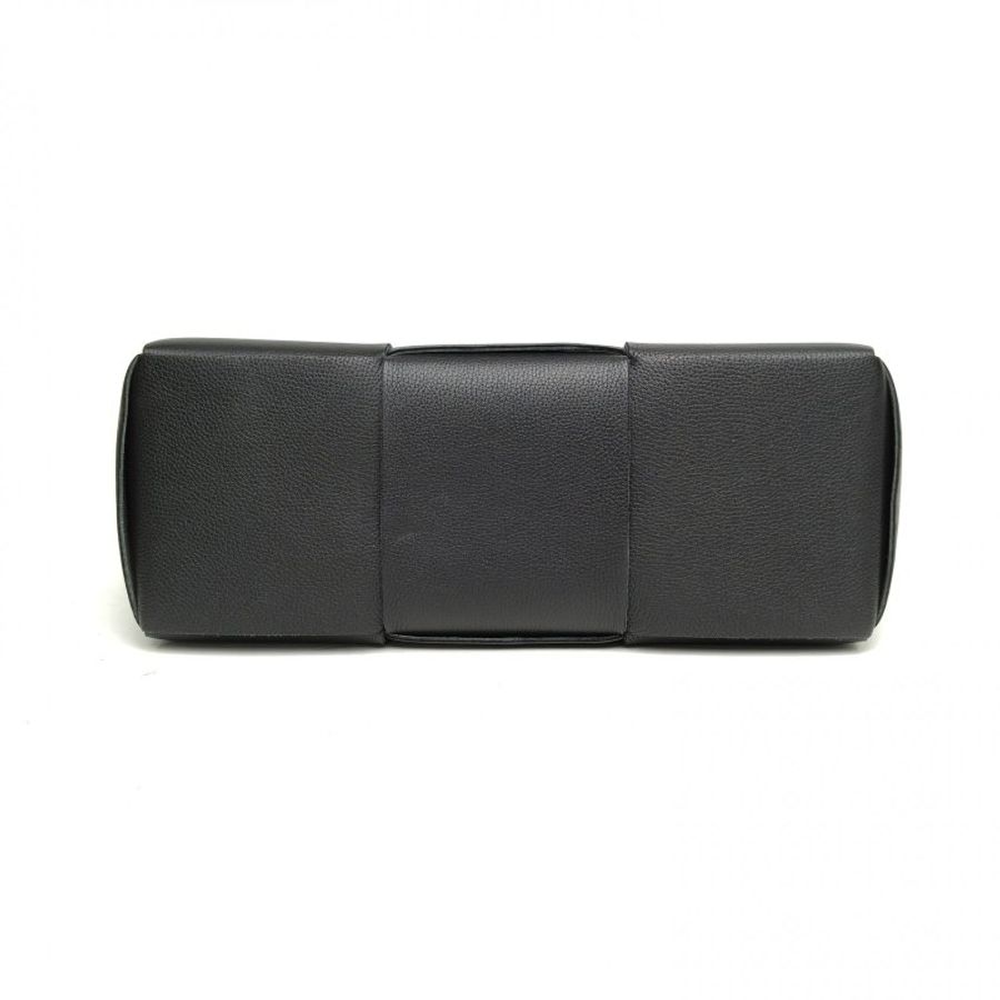 BOTTEGA VENETA ArcoTote小號黑色牛皮革肩背包-4