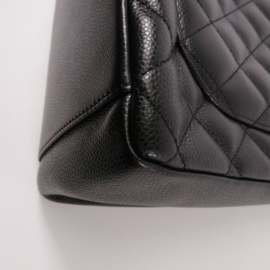 CHANEL 牛皮皮革GST Grand Shopping Tote Bag鏈帶肩背袋-13