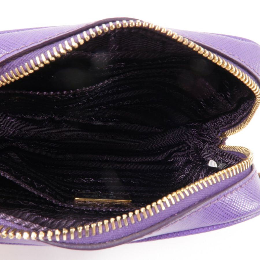 PRADA Saffiano皮革Shoulder Bag肩背袋-4