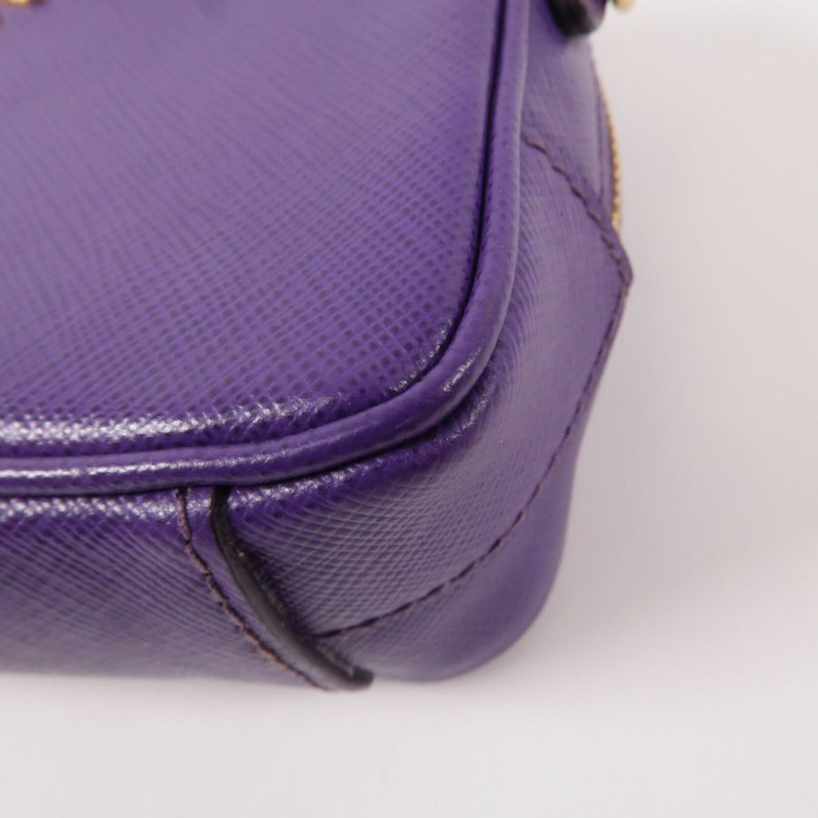 PRADA Saffiano皮革Shoulder Bag肩背袋-12