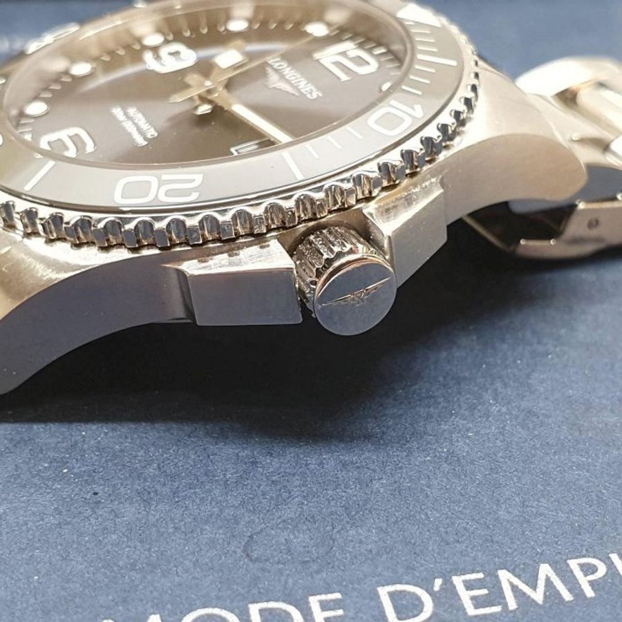 【大眾名錶】LONGINES 浪琴 L37814766 深海征服者 陶瓷錶圈 灰色面盤 錶徑41mm 大眾名錶B1385-7