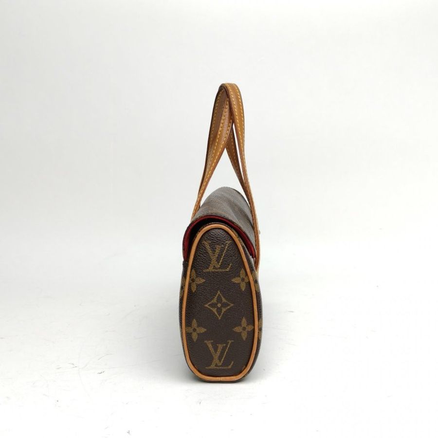 LOUIS VUITTON 中古仙女包老花PVC2003肩背包-3