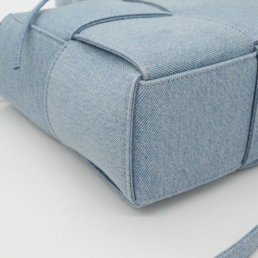 Bottega Veneta 丹寧編織托特 Arco Tote-7
