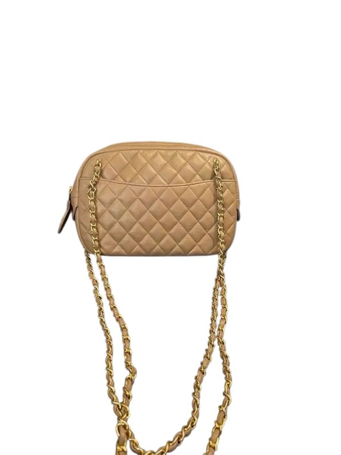 Chanel 金屬鏈條貝殼流浪包-7