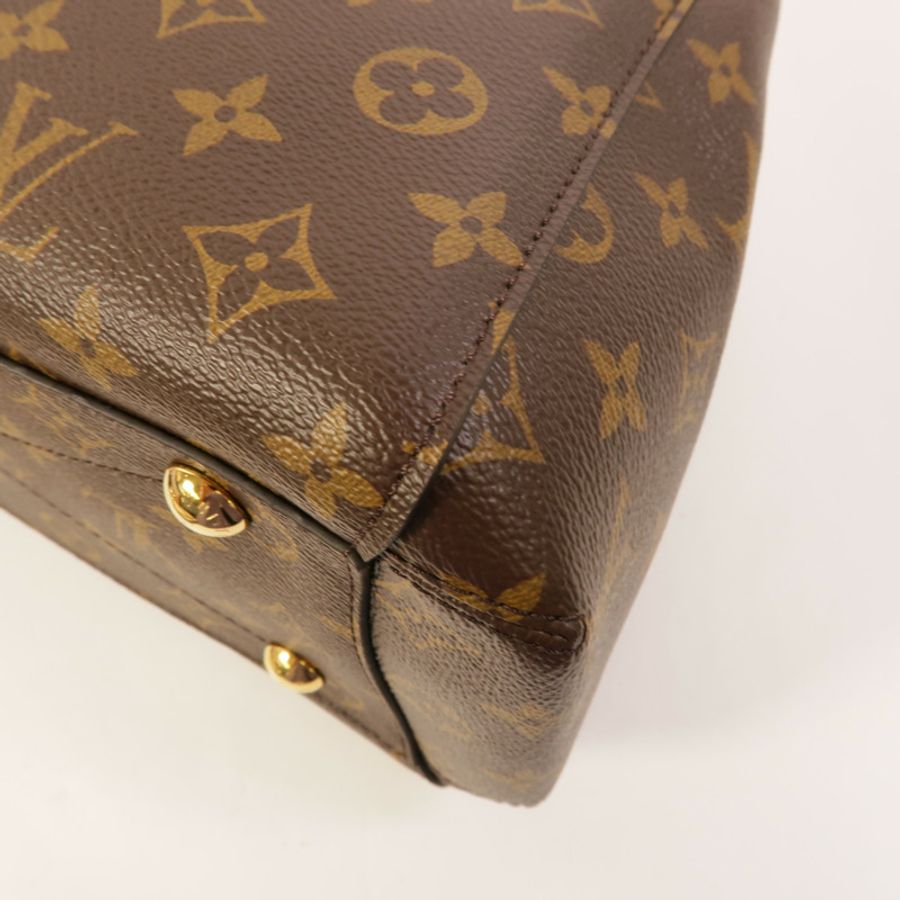 LOUIS VUITTON Monogram Montaigne MM金扣手挽肩背兩用袋-15