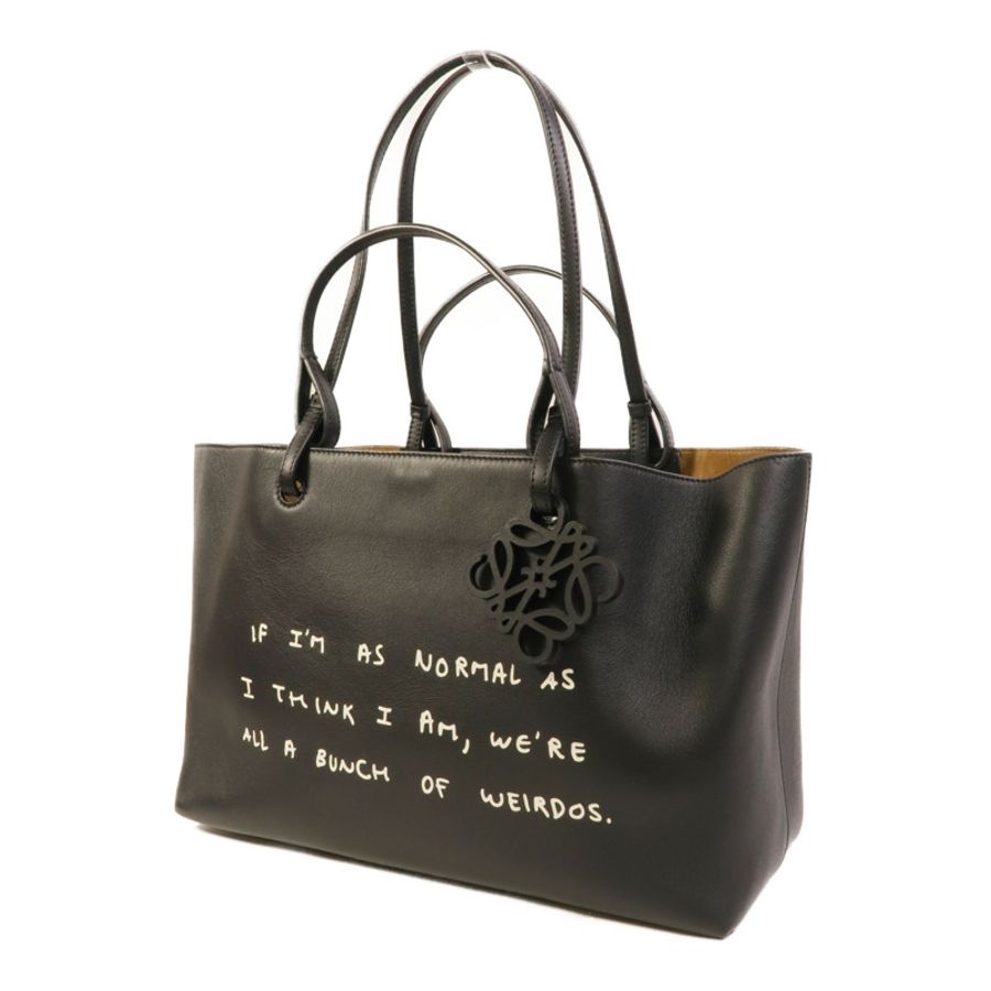 LOEWE 牛皮皮革Tote Bag手挽袋-2