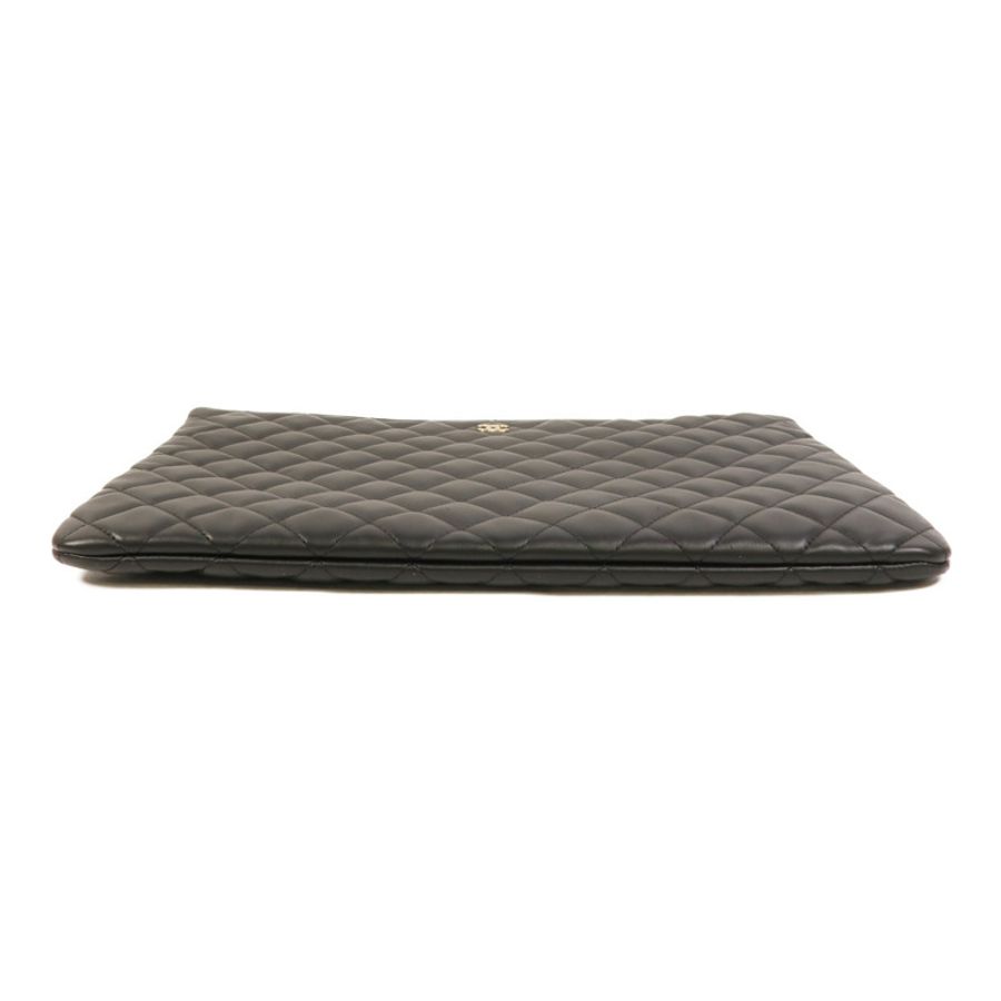 CHANEL 羊皮皮革Classic Zipped Pouch手拿包-3