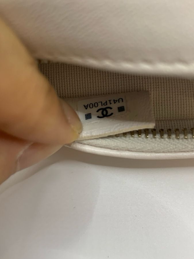 香奈兒 Chanel 迷你口蓋包 黑白配色 羊皮革與金色金屬 13.5 x 19.5 x 7 附件 🈚-9
