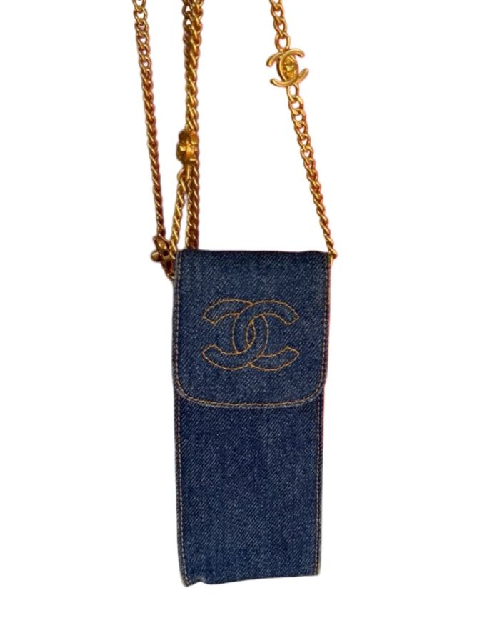 Chanel 牛仔手機包-1