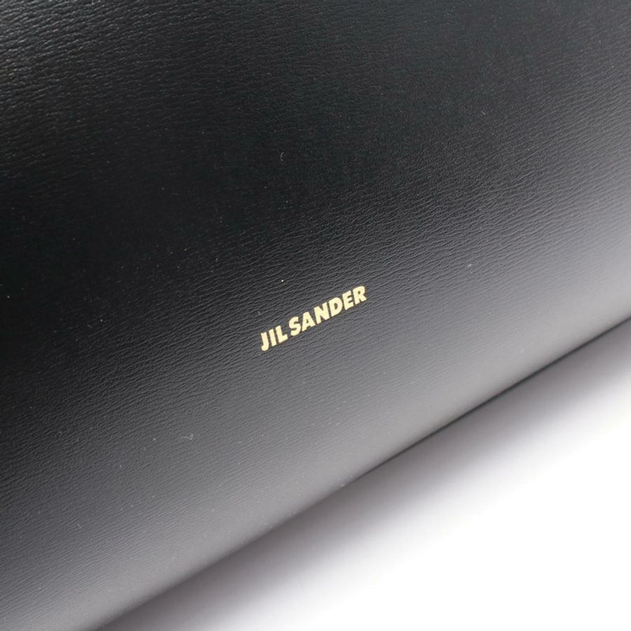 JIL SANDER Curve 手提單肩包 J07ZH0054P7100001 皮革 黑色 全新 女士-3