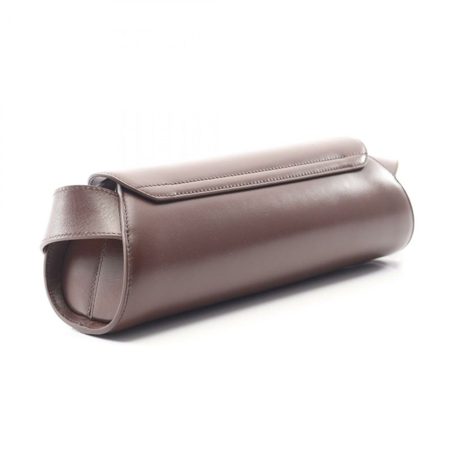 JIL SANDER CANNOLO 小號單肩包 J07WD0023P5355205 皮革 棕色 全新 女士-1
