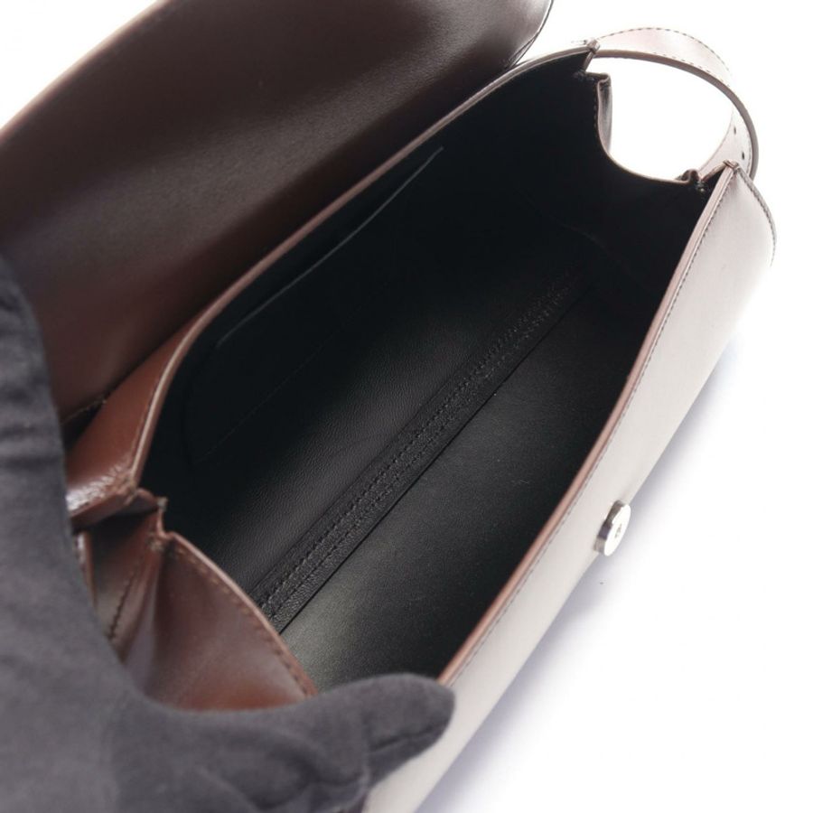 JIL SANDER CANNOLO 小號單肩包 J07WD0023P5355205 皮革 棕色 全新 女士-2