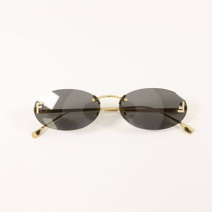 FENDI 金屬/PVC Sunglasses太陽眼鏡-4